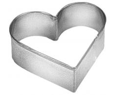 Tescoma Cortapastas Corazon PEQUEÃO Delicia, Metal, Plateado