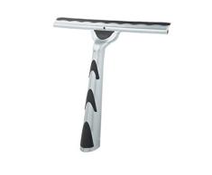 HOME Silver Clean-EspÃ¡tula limpiacristales con acciÃ³n antibacteriana, plÃ¡stico, Plata, Plateado, Tergivetro