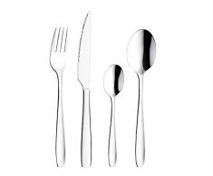 Amefa CuberterÃ­a 24 Piezas, Acero Inoxidable 1.8mm de Espesor, con Cuchillo chuletero