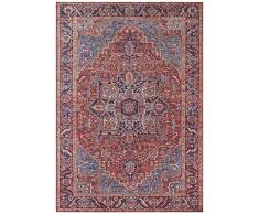 Nouristan Amata - Alfombra (80 x 150 cm), diseÃ±o Oriental, Color Rojo