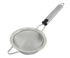 Fackelmann Colador 12 Cm. Carolina, Acero, Negro e Inoxidable, 315x120x60mm