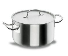 Lacor - 50017 - Cacerola Alta Con Tapa Chef Classic 16cm Inox