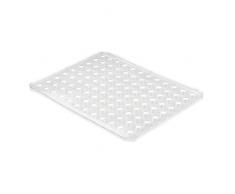 InterDesign Syncware - Tapete protector de fregadero de cocina - grande, color claro