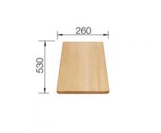 BLANCO 218313 Madera Madera tabla de cocina para cortar - Tabla de cortar (Madera, Madera, 530 mm, 260 mm)