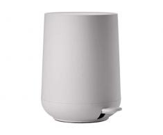 Zone Denmark Nova - Cubo de basura para baÃ±o (diÃ¡metro: 23 cm, altura: 29 cm, 5 L), color gris