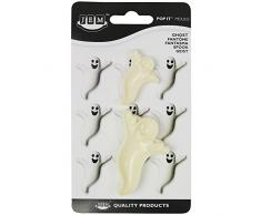 JEM Pop It - Molde en Forma de Fantasma para DecoraciÃ³n de Pasteles, Juego de 2 â TamaÃ±os Grandes y PequeÃ±os