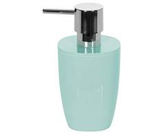 Spirella colección Pure, Dispensador de jabón líquido 15 x 7,5 x 7,5 cm, Poliestireno, Verde