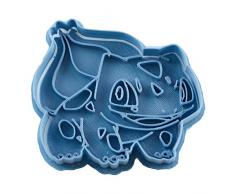 Cuticuter PokÃ©mon Bulbasaur Cortador de Galletas, Azul, 8x7x1.5 cm