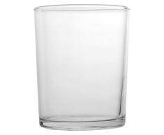 Luminarc Dublin - Juego de 6 vasos de cristal transparente de 30 cl, 7,5 x 7,5 x 9 cm
