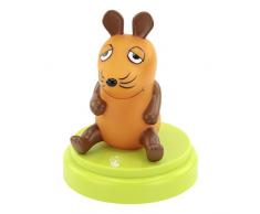 Ansmann 1800-0016 Lámpara ratón con luz nocturna, para niños, 0.2 W, Naranja