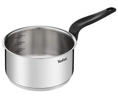Tefal Primary E3082904 - Cacerola (18 cm, 2,1 L, acero inoxidable de primera calidad, inducción, hervidor, recetas)