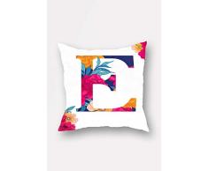Lulu Home - Funda de Almohada, Multicolor, 45 x 45 cm