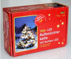 Idena 8325098 - Cadena de 120 luces LED para exterior (20 m)
