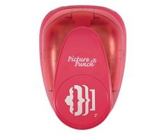 Vaessen Creative Perforadora de Papel, Acolada, Talla XXXL, Para Proyectos DIY, Scrapbooking, CreaciÃ³n de Tarjetas y MÃ¡s