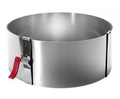 Lares 6008 - Molde (Anillo para tartas, Alrededor, Plata, 70 mm)