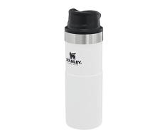 Stanley Trigger Action Termo Café Para Llevar 0.47L / 16OZ Polar â Botella Termica Sin BPA - Mantiene FrÃo 7 Horas - Vaso Termico Café de Acero Inoxidable - Apta Para Lavavajillas