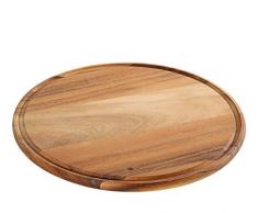 Zassenhaus Plato para pizza (acacia, 33 cm de diÃ¡metro)
