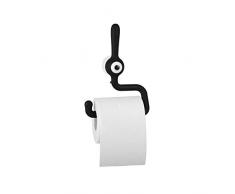Koziol - Portarrollos para Papel higiénico, Color Negro