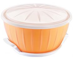 Tescoma Delicia Bol Fermentar Masa con Gel Calentador, Plástico, Amarillo, 26,6 x 14,2 x 26,5 cm