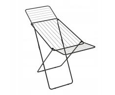 SEPIO - Tendedero | Tendedero de alas | Soporte para Secadora | Secador de pie | Plegable | Secadora de Lavado | Secadora de Ropa | Rack Drying | Cubre hasta 18 Metros de Lavado | Negro