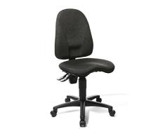 Topstar Point 40 Silla de Oficina giratoria, Tela, Antracita, 54 x 49 x 101 cm