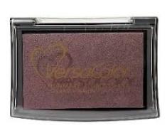 Tsukineko Versacolor - Almohadilla de Tinta, Color Canario, Morado, 6.7 x 9.4 x 2 cm