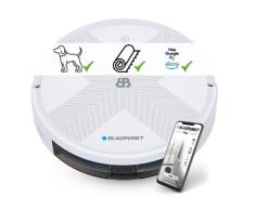 Blaupunkt Bluebot XVAC - Robot Aspirador, Navegación Inteligente y control por App + por voz, Suelos duros y alfombras