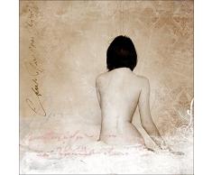 Pro-Art g1681a Desire - Lienzo en impresión giclée (30 x 30 cm), diseño de cuerpo de mujer,, 30 x 30 cm