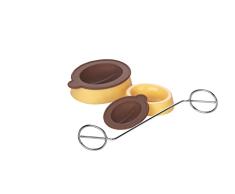 Tescoma - 631652, DelÃ¬cia, Molde de silicona para dulces, grano de cafÃ©, 8,5 x 6 x 2 cm