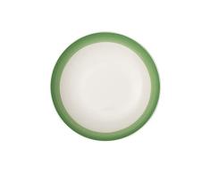 Villeroy & Boch Colourful Life Green Apple Cuenco, 24 cm, Porcelana Premium, Blanco/Verde