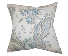 La Almohada Collection Dilys para cojín, diseño de Flores, Color Azul