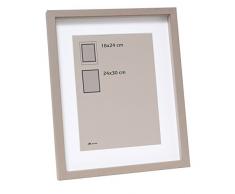 Deknudt Frames Marco de Fotos con Profundidad Madera, Madera, marrón, 40 x 50 cm