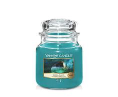 YANKEE CANDLE Vela, Cera, Moonlit Cove, Classic Medium Jar, 411