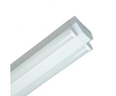 Lámpara led para talleres Müller-Licht, aluminio, Blanco, 90 x 7.5 x 5 cm 40watts 230volts