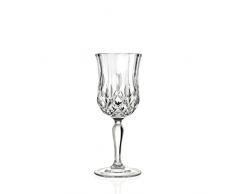 RCR Laurus - Copas de Vino, Vidrio, 23 cl, Transparente, paquete de 6