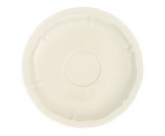 Villeroy & Boch Manoir Plato para taza, 15 cm, Porcelana Premium, Blanco