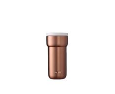 Mepal - Taza Aislante Ellipse - 4 Horas Caliente y 8 Horas FrÃa - Taza Termica para Llevar - Adecuada como Taza de té y Taza de Café - Se Adapta a Todos los Portavasos - 375 ml - Rose Gold