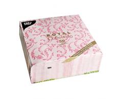 PAPSTAR 85002 Royal Collection - Juego de 50 servilletas (Pliegue 1/4, 40 x 40 cm), Color Fucsia
