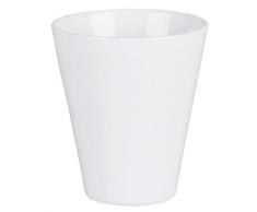 Spirella Ã10,5 x 3,5 cm, Blanco colección MAX Light, Portacepillos de Dientes, Porcelana