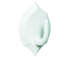 BRINOX Percha Escudo, Blanco, 3.4x4.8x2.1 cm