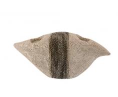 Comarco Sa 15266 - Vela Decorativa, Piedra volcánica, Cuerda, Multicolor, 38 x 15 x 18 cm