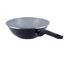 Magefesa Wok 28 cm, modelo Dolomiti, Color gris marengo, vÃ¡lido inducciÃ³n.
