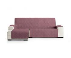 Eysa Mist Funda, Poliéster, C/8 Burdeos-Gris, Chaise Longue 240cm. Válido para sofá Desde 250 a 300cm