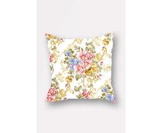 Lulu Home - Funda de Almohada, Multicolor, 45 x 45 cm