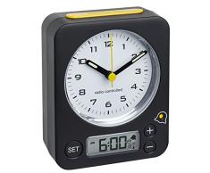 Blooming Weather Combo Reloj Despertador analÃ³gico con Tiempo controlado por Radio, plÃ¡stico, Multicolor