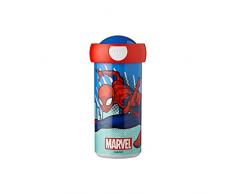 Mepal - Vaso Escolar Campus - Vaso de Bebida - Taza Escolar a Prueba de Fugas para NiÃ±os - Vaso de Bebida Reutilizable - Sin BPA y apto para Lavavajillas - 300 ml - Spiderman