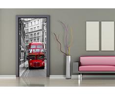 AG FTV 1512 Papel Pintado diseño de Mural de Pared con diseño de autobuses de Londres fotomurales