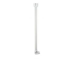 Ridder 596100-350 - Soporte de Techo para riel de Ducha, Metalizado