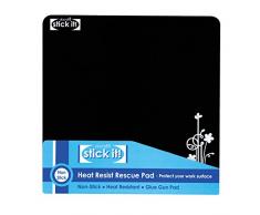 Stick It Heat Resist Rescue Pad - Alfombrilla para Proteger la Superficie de Trabajo, Color Negro