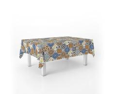 Martina Home Mantel Hule JUCAR Azul 140X140 CM